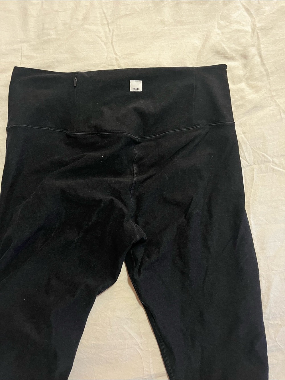 Vuori Black High-Rise Performance Leggings